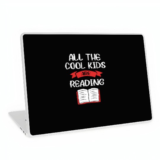 Reading Teacher Library Book Laptop Skins