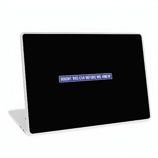 Bought it - Anti Elon Musk bumper Funny saying Laptop Skins