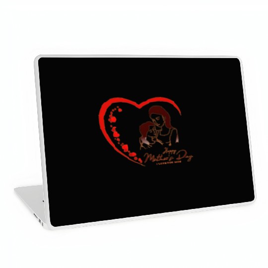 Mother & Daughter Love Heart Mother’s Day Laptop Skins