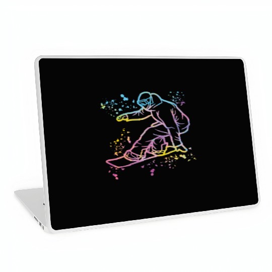 Snowboarder Snowboard Snowboarding Laptop Skins