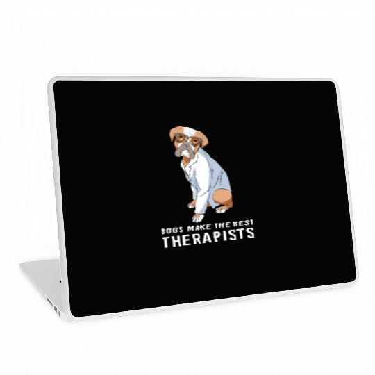 Therapy Dog Psychology Therapist Laptop Skins
