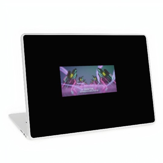 a vibrant digital painting showc Laptop Skins