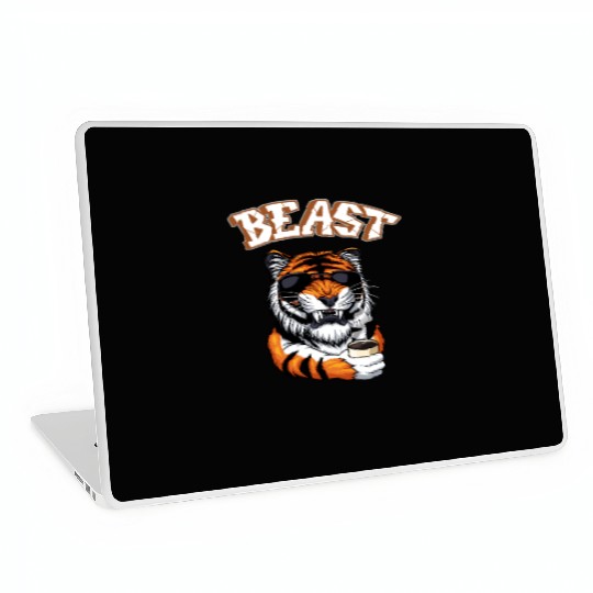 Beast Tiger. Laptop Skins