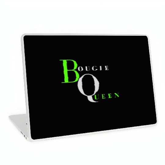 Bougie Queen Lime& Gray Laptop Skins