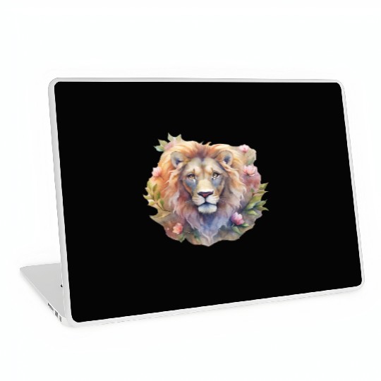 Asher the Floral Monarch Laptop Skins