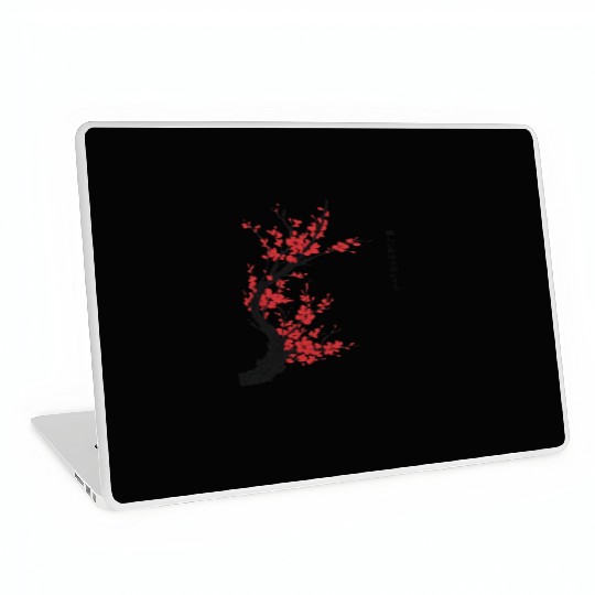 Cherry Blossom Tree – Japanese Sakura Minimalist I Laptop Skins