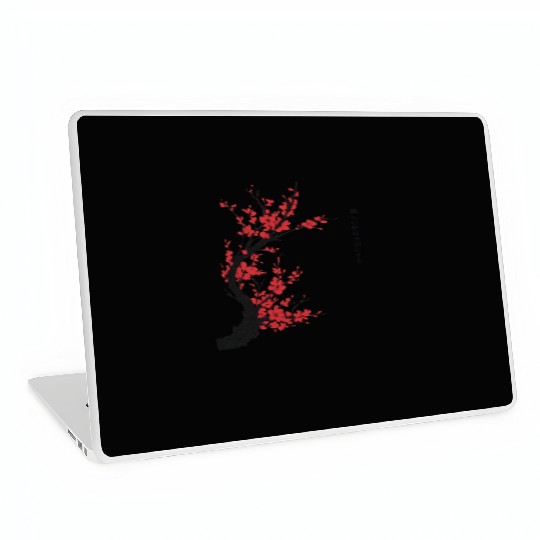 Cherry Blossom Tree – Japanese Sakura Minimalist I Laptop Skins