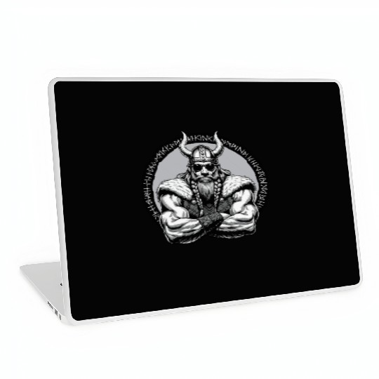 Viking Warrior Man Odin Thor Norman Walhalla Laptop Skins