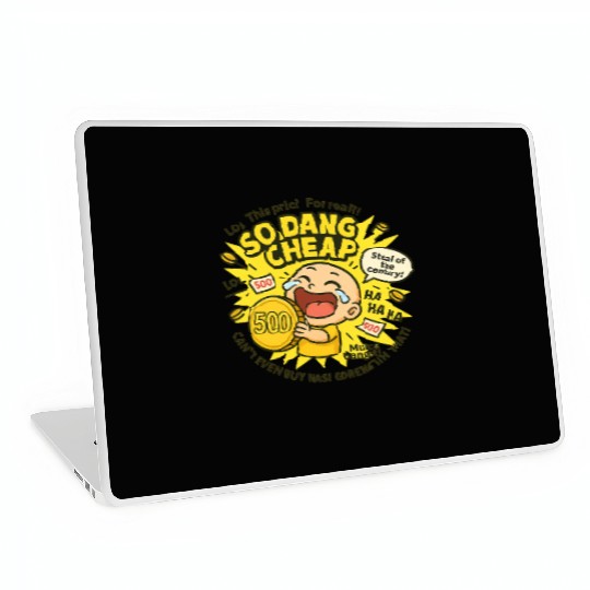 So Dang Cheap – Hilarious 500 Coin Bargain Sticker Laptop Skins