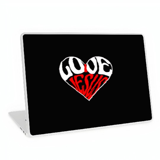I love Jesus Laptop Skins