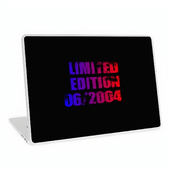 21st birthday Limited Edition 06/2004 Laptop Skins