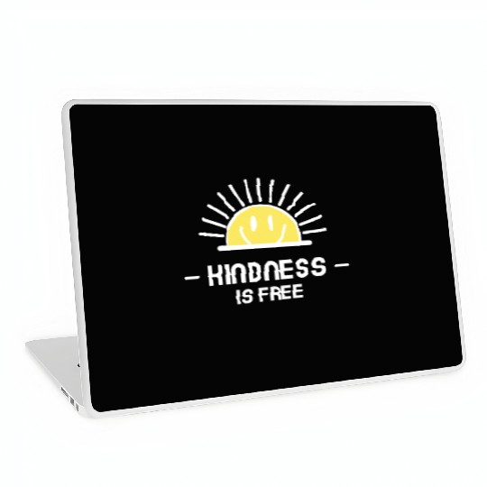KINDNESS IS FREE Laptop Skins
