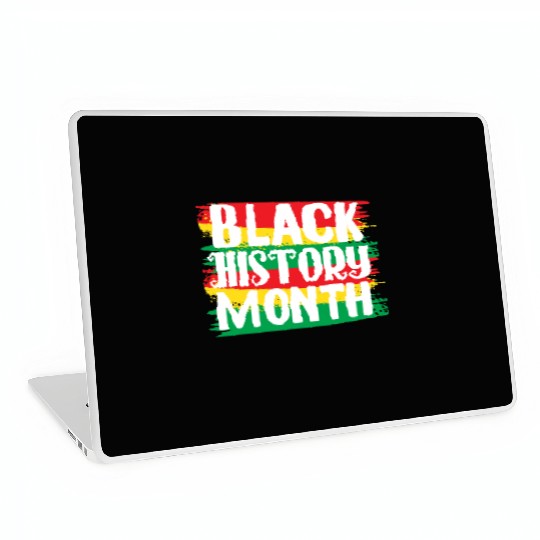 Black Pride Black History Month Laptop Skins