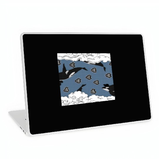 Orca Galaxy Patrol Laptop Skins