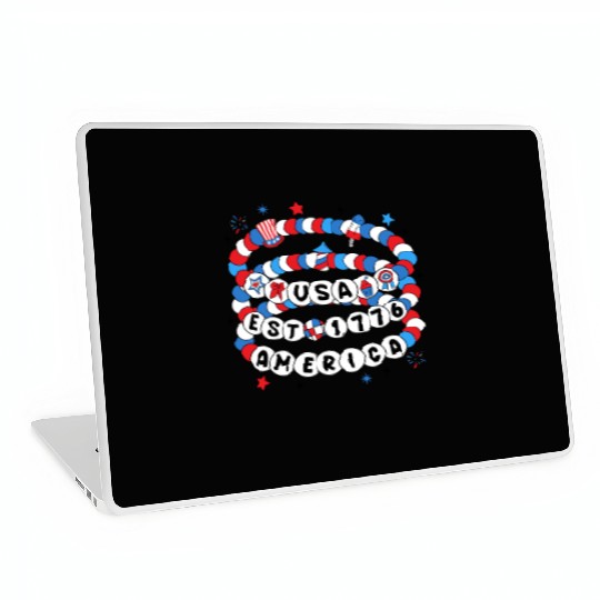 USA Era Bracelet 4th of July Laptop Skins