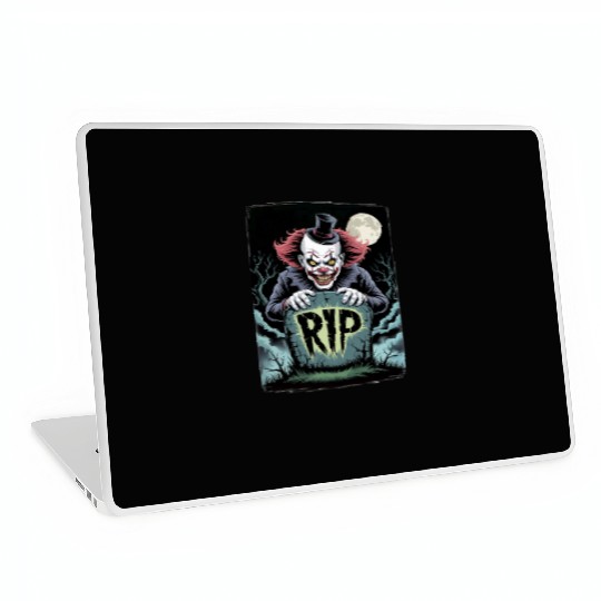 Halloween Horror Scary Thriller Trick Or Treat Laptop Skins