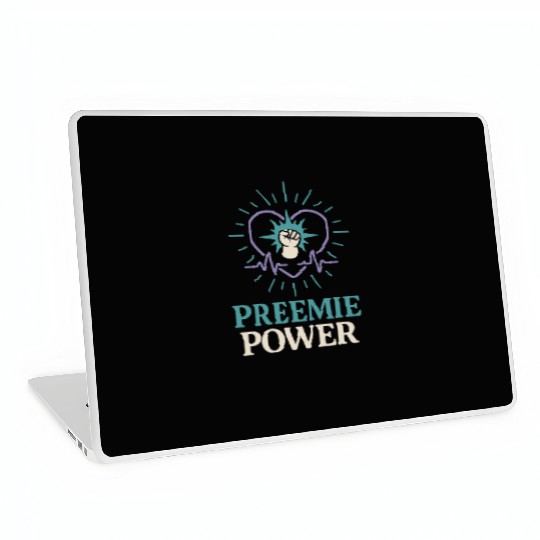 NICU Parent Pride Preemie Warrior Neonatal Laptop Skins