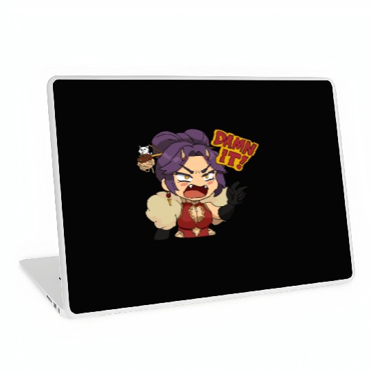 OniGiri AKA Giri Mario Party Style Sticker DAMN IT Laptop Skins
