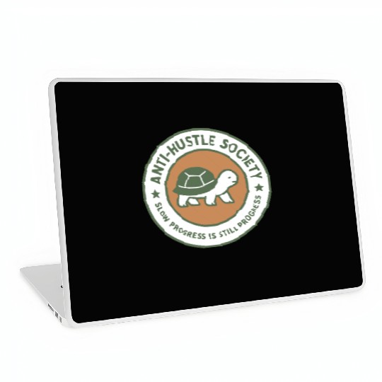 Anti-Hustle Society Laptop Skins