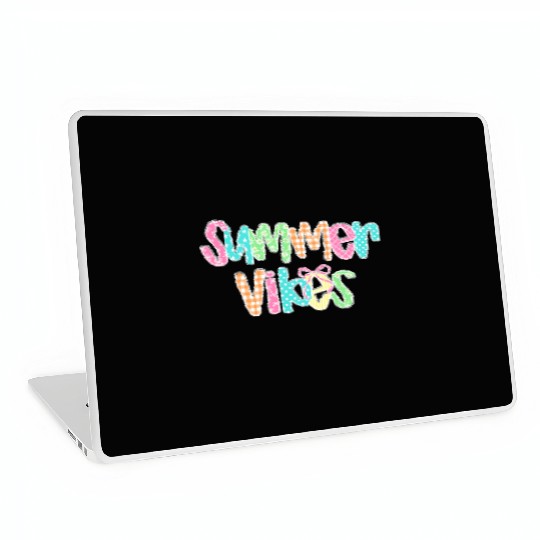 Preppy Summer Vibes Laptop Skins