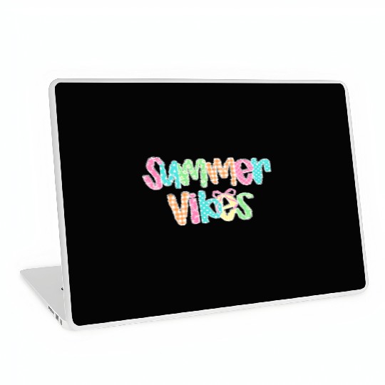 Preppy Summer Vibes Laptop Skins