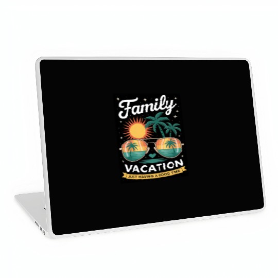 Family Vacation Summer Family Holiday Laptop Skins