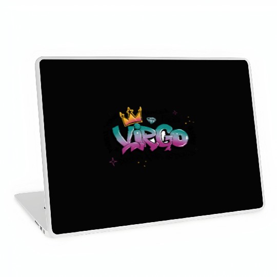 Virgo Graffiti Zodiac Art Laptop Skins