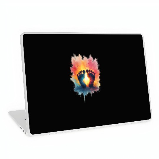 Barefoot Bliss Laptop Skins