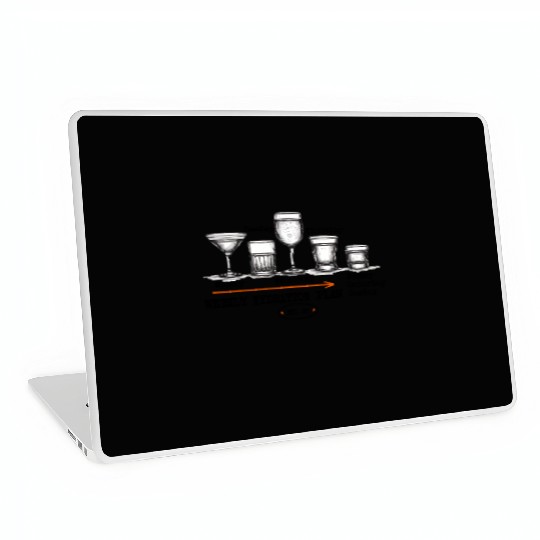 Funny Drinking Schedule Cocktail Humor Gift Laptop Skins