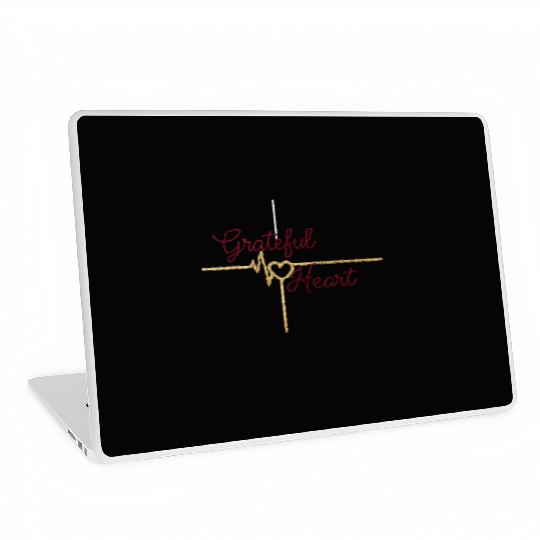 Grateful Heart Beat Laptop Skins