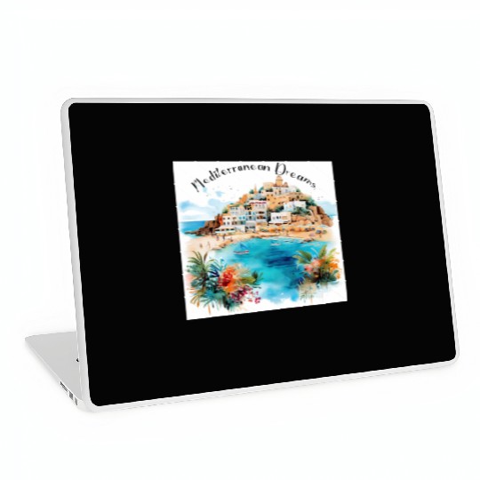 Mediterranean Dreams Laptop Skins