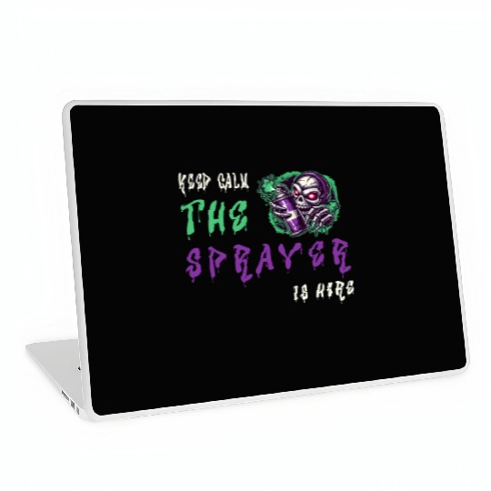 Keep Calm - The Sprayer Laptop Skins