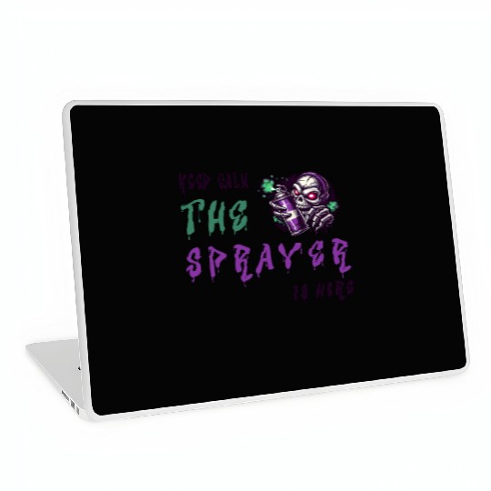 Keep Calm - The Sprayer Laptop Skins