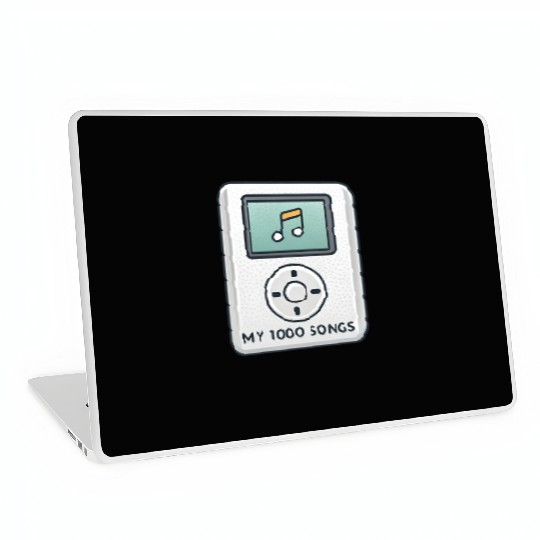 My 1000 Songs MP3 Player Retro 2000s Y2K Laptop Skins