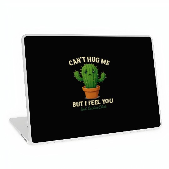 Sad Cactus Club Laptop Skins