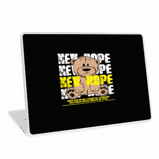 New Hope No More Teddy Bear Laptop Skins
