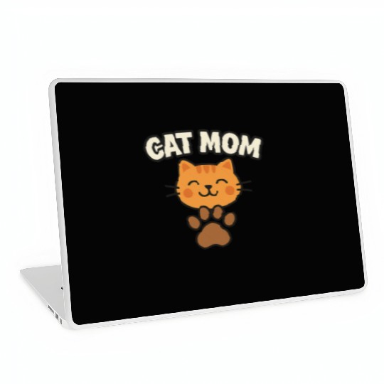 Animal Pet Lovers cat mom Laptop Skins