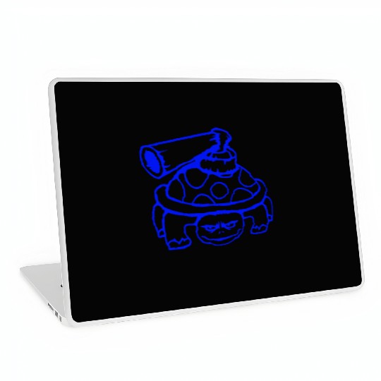 Turtle shell gun shoot war attack tank weapon cool Laptop Skins