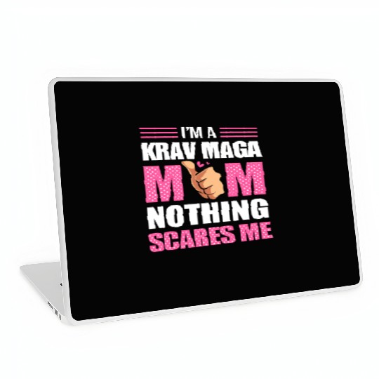 Krav Maga Mom Israel Martial Arts Laptop Skins
