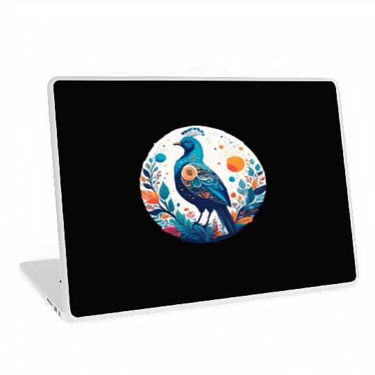 Royal Peacock Laptop Skins