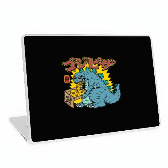 Kaiju Pizza Cravings Laptop Skins