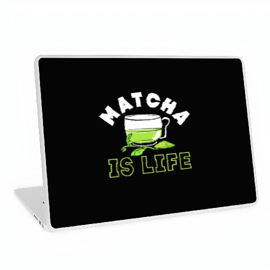 Matcha Green Tea Lover Tea Laptop Skins