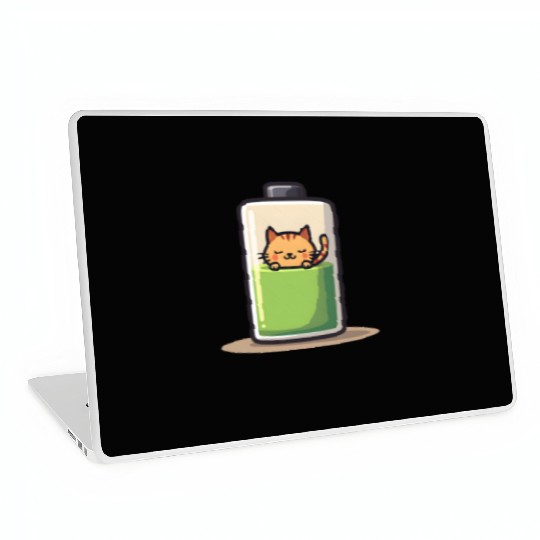 Cat Nap Battery Laptop Skins