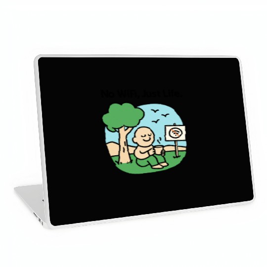Peaceful Mind Grounding Design Laptop Skins