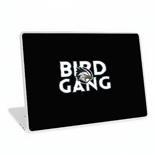 Eagle Head Bird Gang Logo Design Laptop Skins