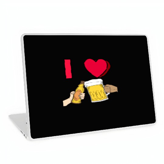 I LOVE BEER #1 Laptop Skins