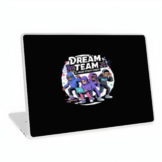 Dream Team Vibes: Head Start Crew Edition Laptop Skins