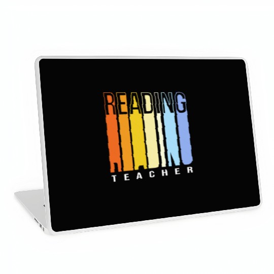 Back To School Reading Teacher Laptop Skins