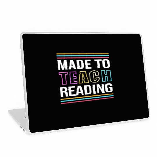 Back To School Reading Teacher Laptop Skins