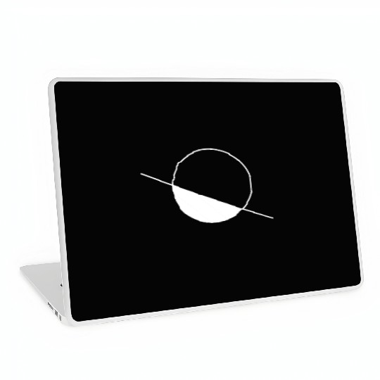 Minimalistic Circle Design Laptop Skins
